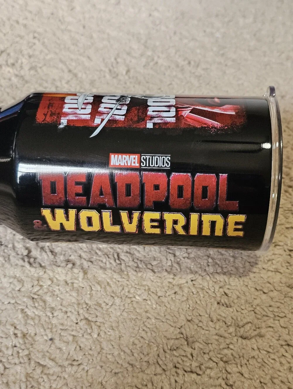 Marvel Deadpool & Wolverine Stainless Steel Tumbler Double Wall Insulated 40 Oz